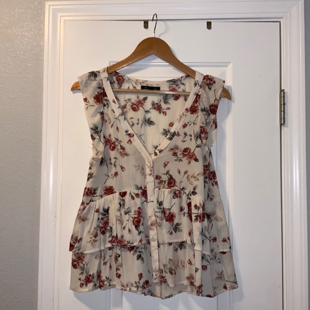 American Eagle Floral Top
